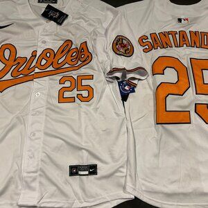 Nike BALTIMORE ORIOLES ANTHONY SANTANDER Men's JERSEY Sz M,L,XL,2XL New w tags
